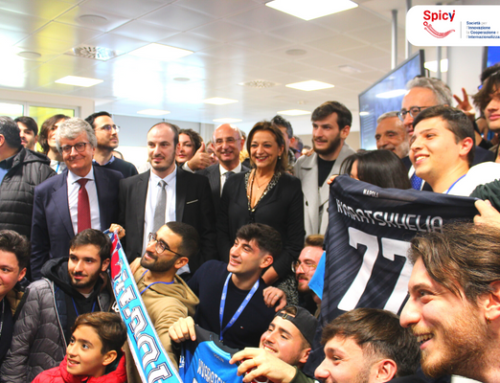 STEM Visit To Italy 2022 – Closing Ceremony with a guest of honour, Khvicha Kvaratskhelia