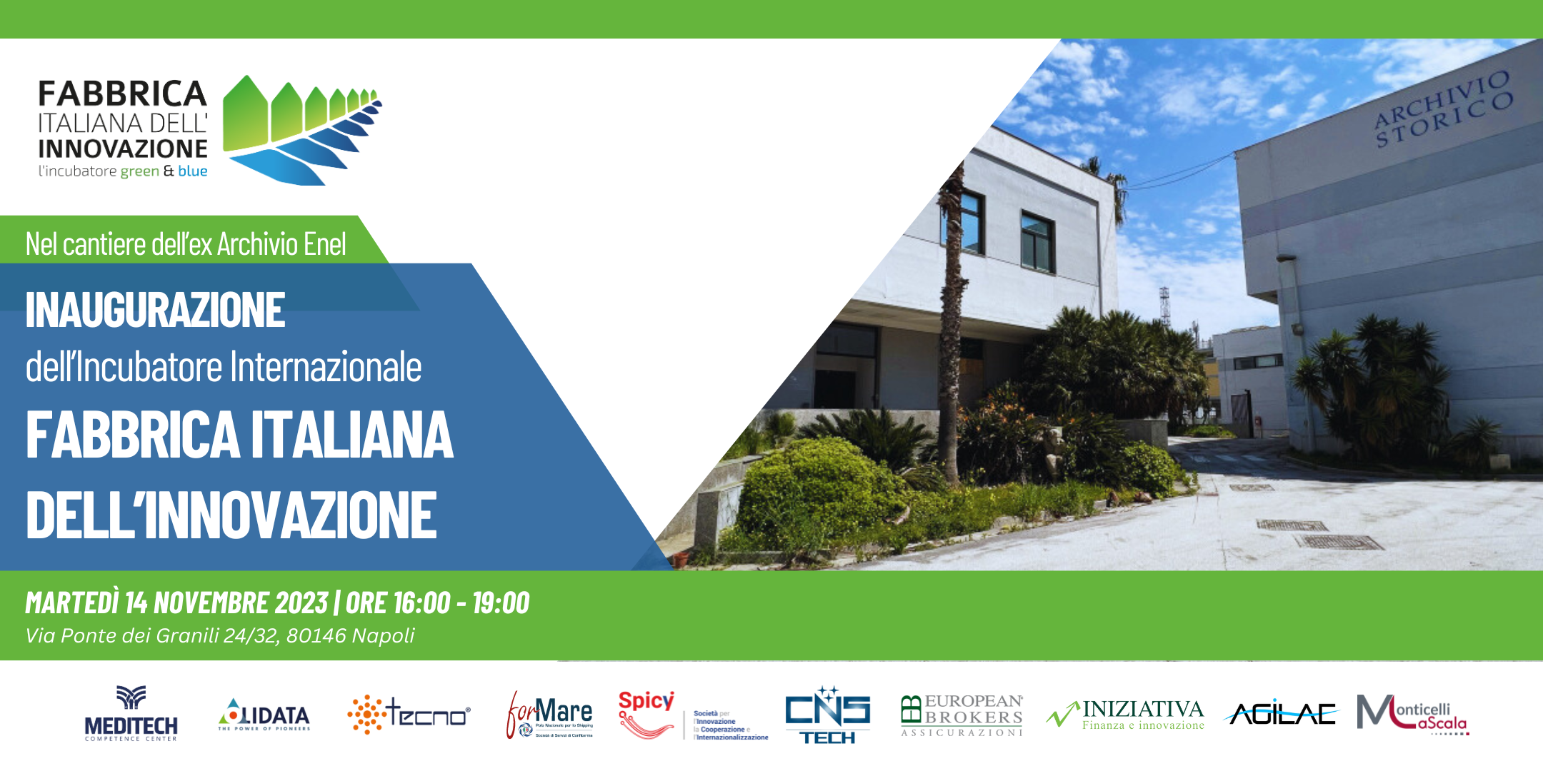 Inaugurazione di Fabbrica Italiana dell'Innovazione – Napoli, 14 novembre  2023 - SPICI | Società per l'Innovazione, la Cooperazione e  l'Internazionalizzazione