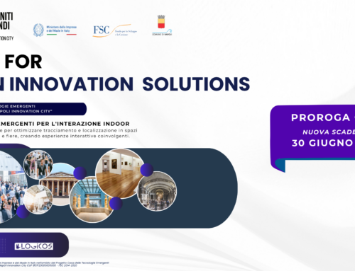 PROROGA AL 30.06.2025 – Casa delle Tecnologie Emergenti “Infiniti Mondi – Napoli Innovation City”: Call for Open Innovation Solutions – LOGICOS srl
